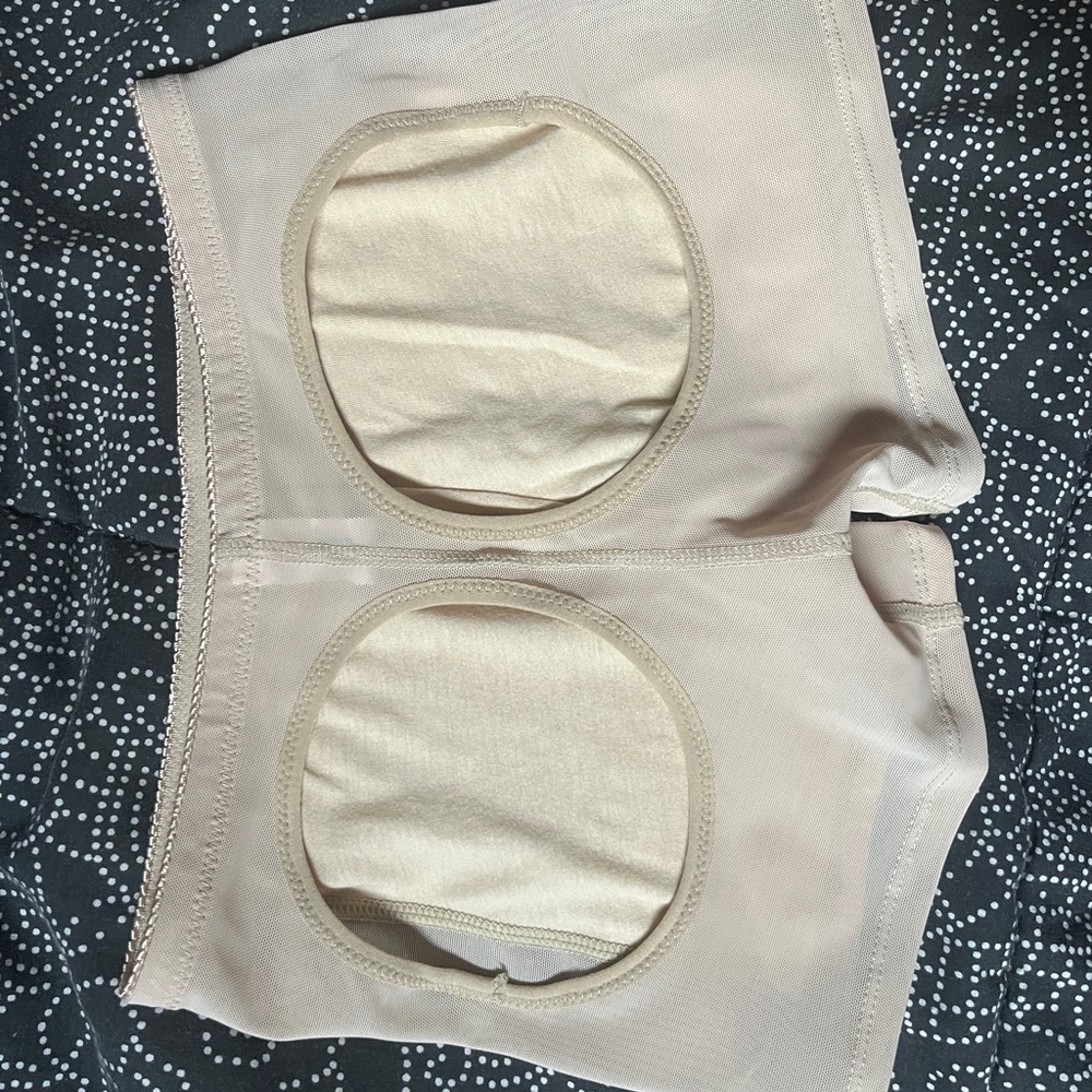 Fashion Nova Beige Shapewear Shorts